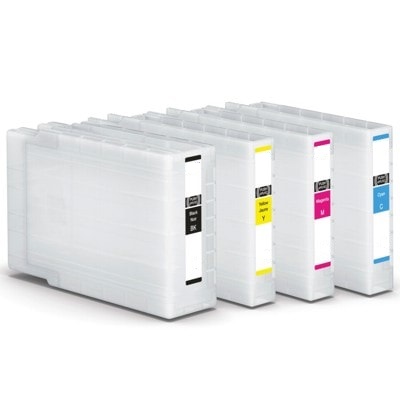 Compatible Epson T9071/T9072/T9073/T9074 XXL Full Set of Extra High Capacity Ink Cartridges (Black/Cyan/Magenta/Yellow)
